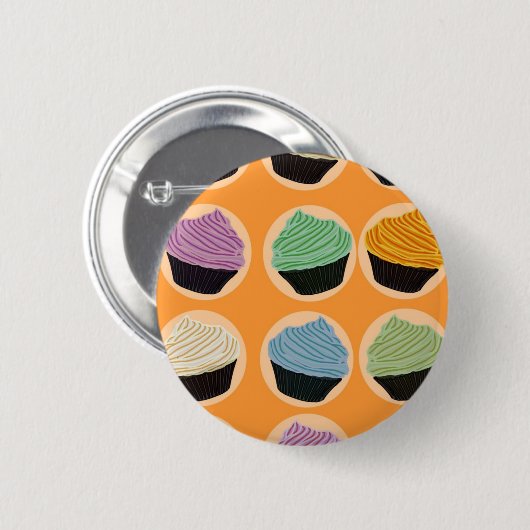 Kuchen-Aromen Button (Vorne & Hinten)