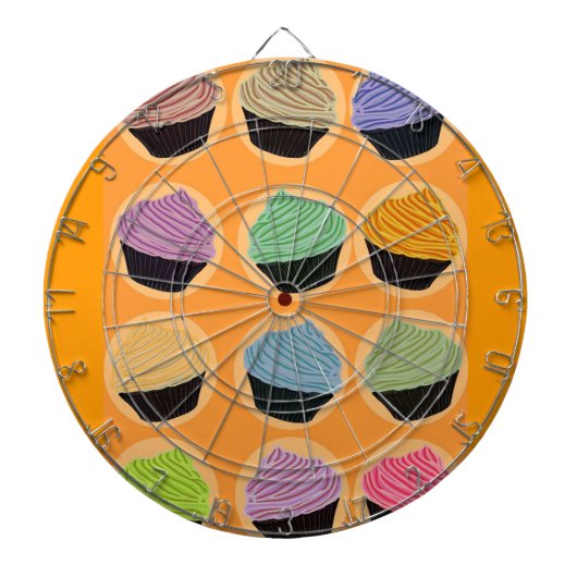 Kuchen-Aromen Dartscheibe (vorne)