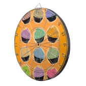 Kuchen-Aromen Dartscheibe (Vorderseite rechts)