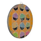 Kuchen-Aromen Dartscheibe (Vorderseite Links)