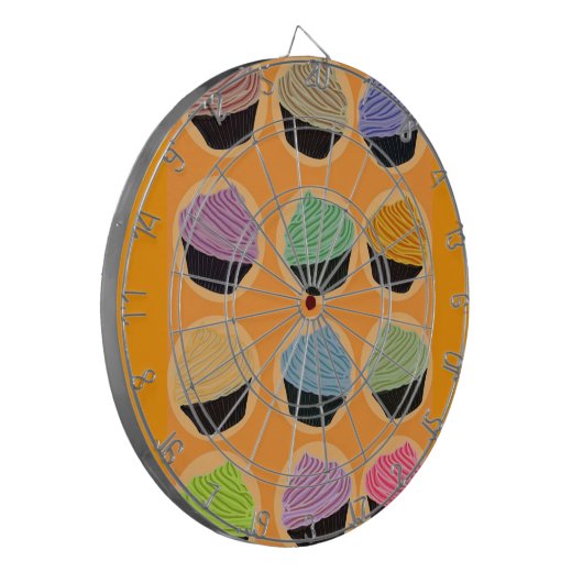 Kuchen-Aromen Dartscheibe (Vorderseite Links)