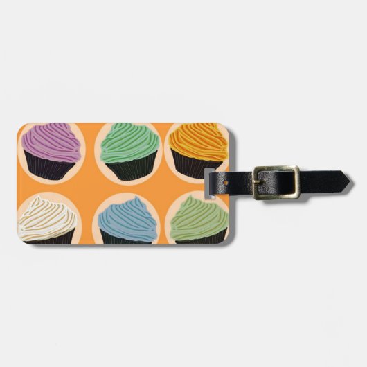 Kuchen-Aromen Gepäckanhänger (Vorderseite horizontal)