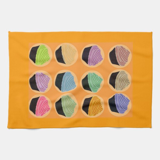 Kuchen-Aromen Geschirrtuch (Horizontal)