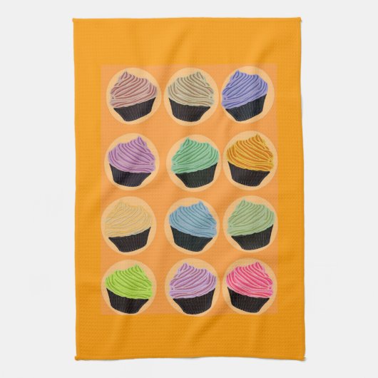 Kuchen-Aromen Geschirrtuch (Vertikal)