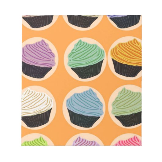 Kuchen-Aromen Notizblock (Vorderseite)