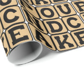 Kuchen, Art des Kuchens Geschenkpapier (Rolleneckpunkt)