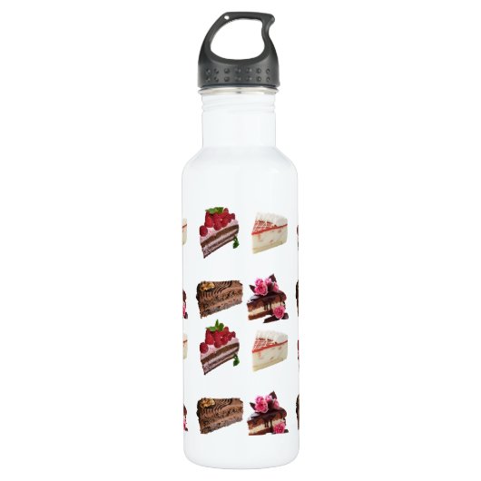 Kuchen-Auswahl Trinkflasche (Vorderseite)