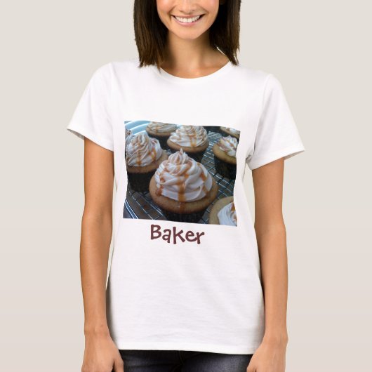 Kuchen/Backen T-Shirt (Vorderseite)
