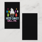 Kuchen-Bäcker-NahrungsmittelKochs-Bedarfs-Kuchen Visitenkarte (Vorne/Hinten)