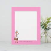 Kuchen-Bäckerei-Briefkopf-Afroamerikaner #1 Briefkopf (Stehend Vorderseite)