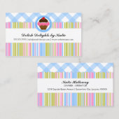 Kuchen-Bäckerei bunt Visitenkarte (Vorne/Hinten)