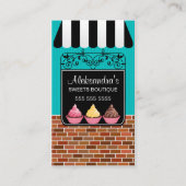 Kuchen-Bäckerei-Butike Visitenkarte (Vorderseite)