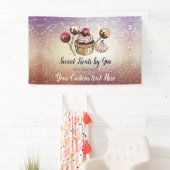 Kuchen Bäckerei Cupcake Backen Store ist offen Banner (Insitu)