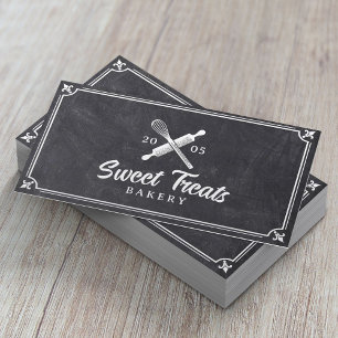Kuchen Bäckerei Cupcake Vintage Schneebesen Logo S Visitenkarte