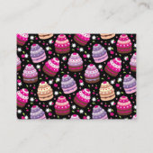 Kuchen / Bäckerei - Geschäft / Umschließungskarte Begleitkarte (Rückseite)