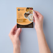Kuchen Bäckerei Shop Custom Flyer (Gruppe)