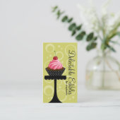 Kuchen-Bäckerei Visitenkarte (Stehend Vorderseite)