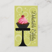 Kuchen-Bäckerei Visitenkarte (Vorderseite)