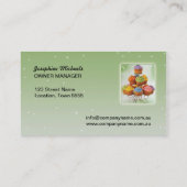 Kuchen/Bäckerei Visitenkarte (Rückseite)