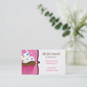 Kuchen-Bäckerei: Visitenkarte (Stehend Vorderseite)