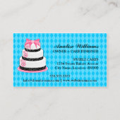 Kuchen-Bäckerei Visitenkarte (Rückseite)