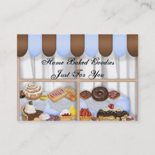 Kuchen-Bäckerei-Visitenkarte Visitenkarte