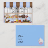 Kuchen-Bäckerei-Visitenkarte Visitenkarte (Vorne/Hinten)