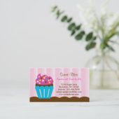 Kuchen-Bäckerei-Visitenkarte Visitenkarte (Stehend Vorderseite)