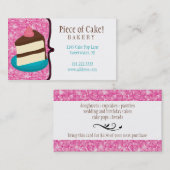 Kuchen-Bäckerei:Visitenkarte Visitenkarte (Vorne/Hinten)