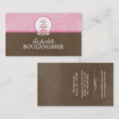 Kuchen-Bäckerei-Visitenkarten Visitenkarte (Vorne/Hinten)