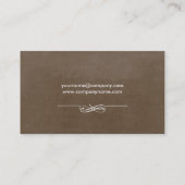 Kuchen-Bäckerei-Visitenkarten Visitenkarte (Rückseite)