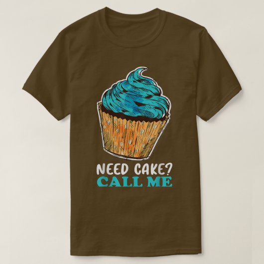 Kuchen Backgebäck Koch 1347 T-Shirt (Design vorne)