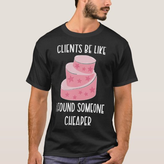 Kuchen Backkuchen Backkuchen Bäcker T-Shirt (Vorderseite)