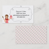 Kuchen/Backwaren Visitenkarte (Vorne/Hinten)