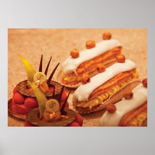 Kuchen - Bellagio - Kleine Kuchen Poster (Vorne)