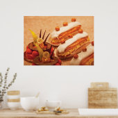 Kuchen - Bellagio - Kleine Kuchen Poster (Küche)