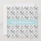 Kuchen-Brautparty-Einladungen Einladung (Rückseite)