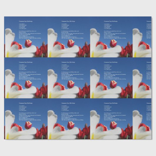 Küchen-Brautparty-Verpackungs-Papier Geschenkpapier (Flach)