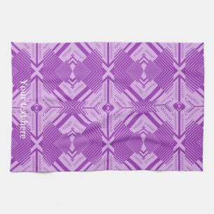 Küchen-Dekor Chevron-Streifen Abstraktes Kunstwerk Geschirrtuch