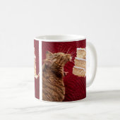 Kuchen, der Kitty-Kaffee-Tasse isst Kaffeetasse (VorderseiteRechts)
