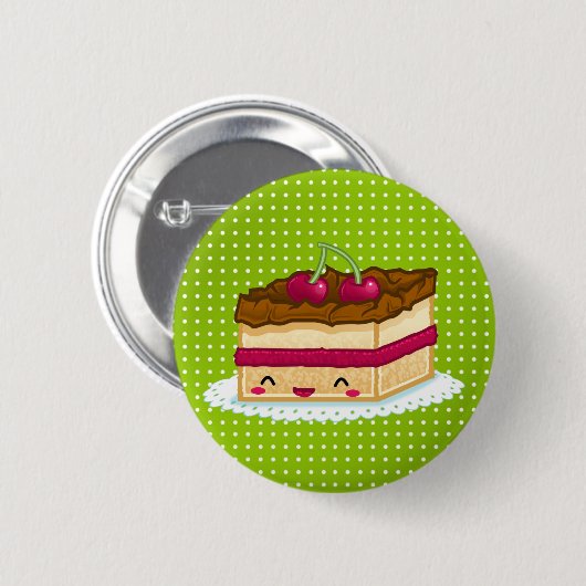 Kuchen der Liebe I Button (Vorne & Hinten)
