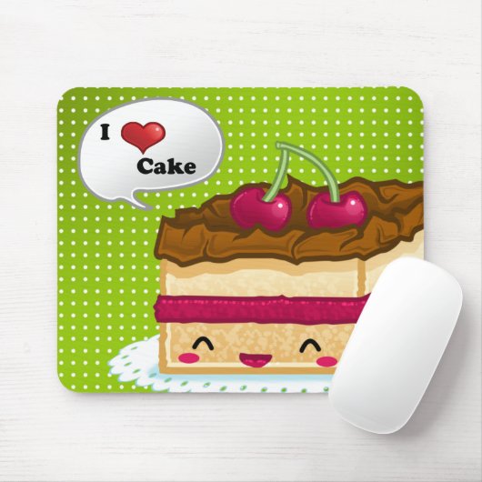 Kuchen der Liebe I Mousepad (Mit Mouse)