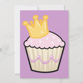 Kuchen der Prinzessin mit Krone