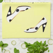 Küchen-Diva arbeitet für Schuhe Handtuch (Gefaltet)