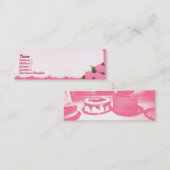 Kuchen - dünn mini visitenkarte (Vorne/Hinten)