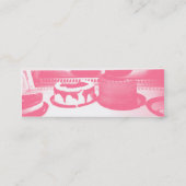 Kuchen - dünn mini visitenkarte (Rückseite)