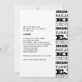 Kuchen Einladung (Vorderseite)