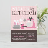 Küchen Einladung (Stehend Vorderseite)