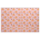 Kuchen, Eiscreme, Lollipop, Cupcakes Designmuster Stoff (Fat Quarter (45,7 x 55,9 cm))