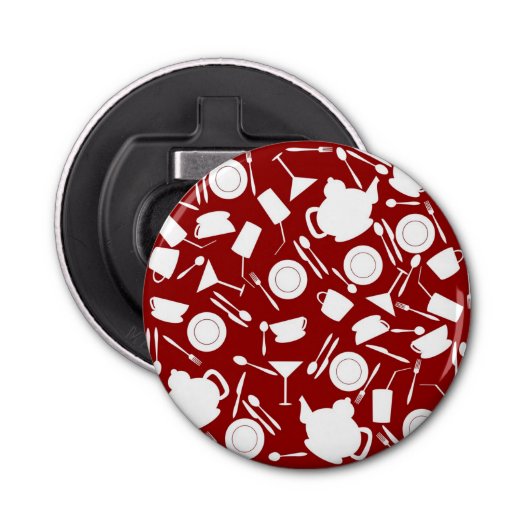 Küchen-Element-Muster Flaschenöffner (Vorderseite)